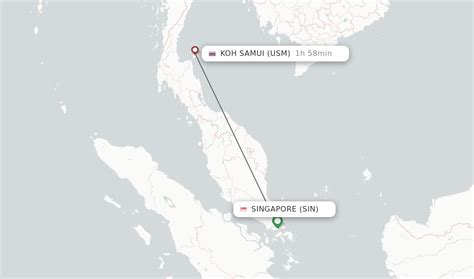 Cheap Flights from Singapore to Samui International.